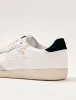 Alohas Grey Black Leather Trainers sold by Nobody's Child