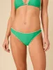 Green Whipstitch Bikini Bottoms sold by Nobody's Child