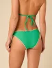Green Whipstitch Bikini Bottoms sold by Nobody's Child