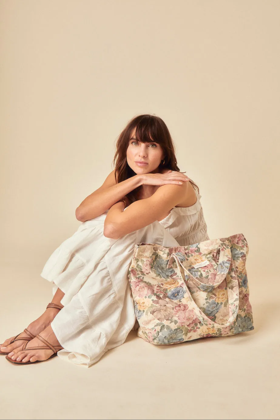 Floral Tote Bag sold by Nobody's Child product image thumbnail 2