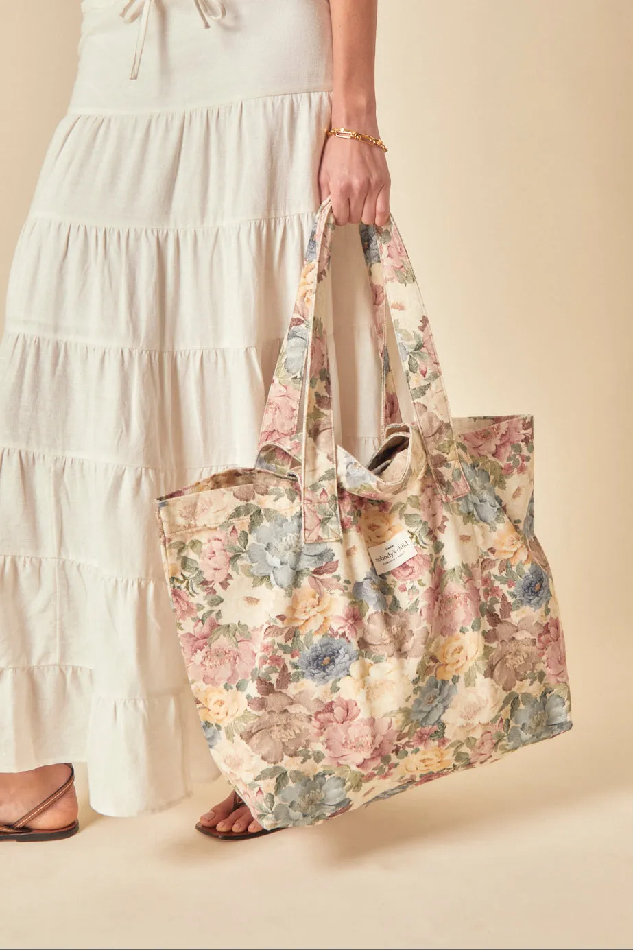 Floral Tote Bag sold by Nobody's Child
