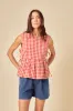 Red Gingham Swing Top sold by Nobody's Child