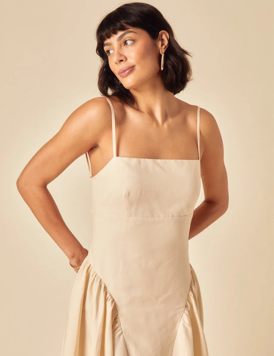 Stone Drop Waist Lupin Midi Dress sold by Nobody's Child product image thumbnail 2