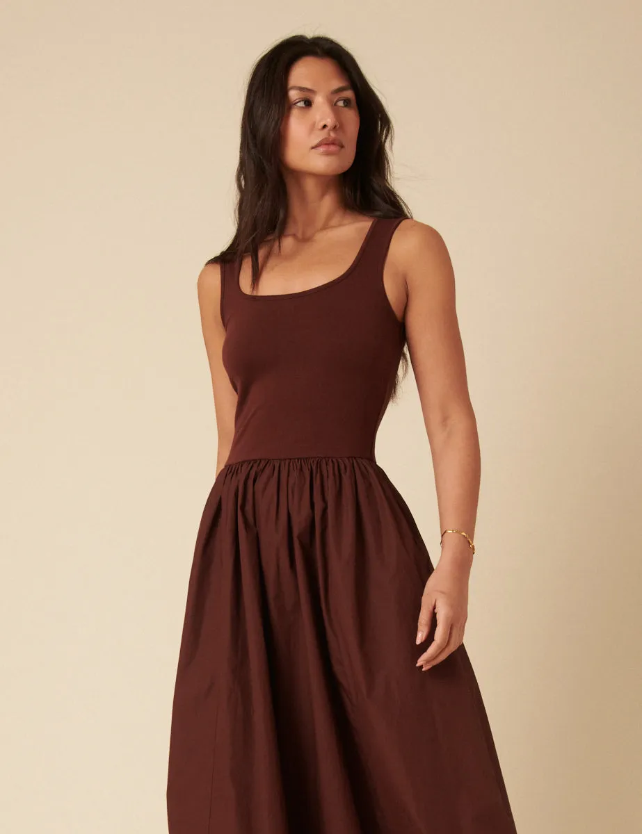 Brown Colorado Midi Dress sold by Nobody's Child product image thumbnail 2