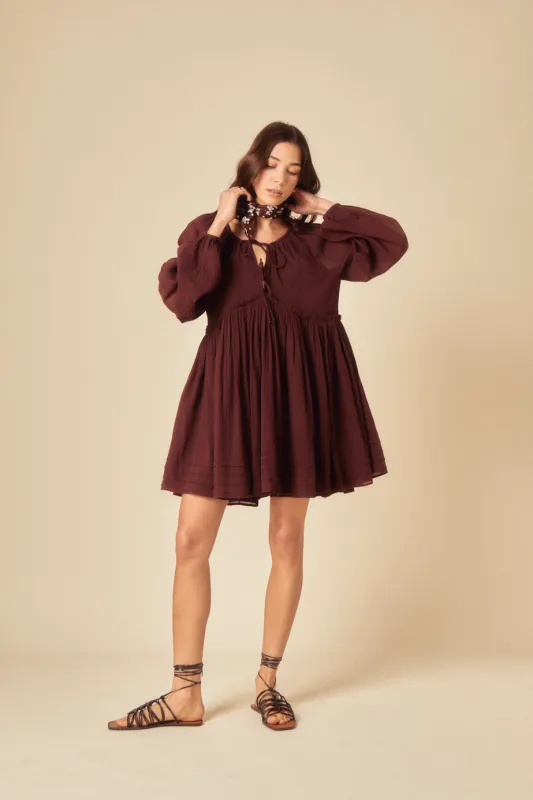 Brown Axel Mini Dress sold by Nobody's Child