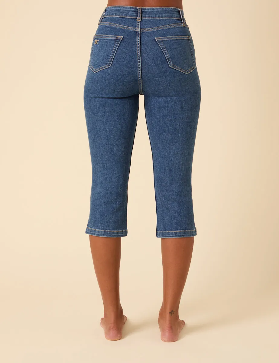 Blue Denim Capri Trousers sold by Nobody's Child product image thumbnail 5
