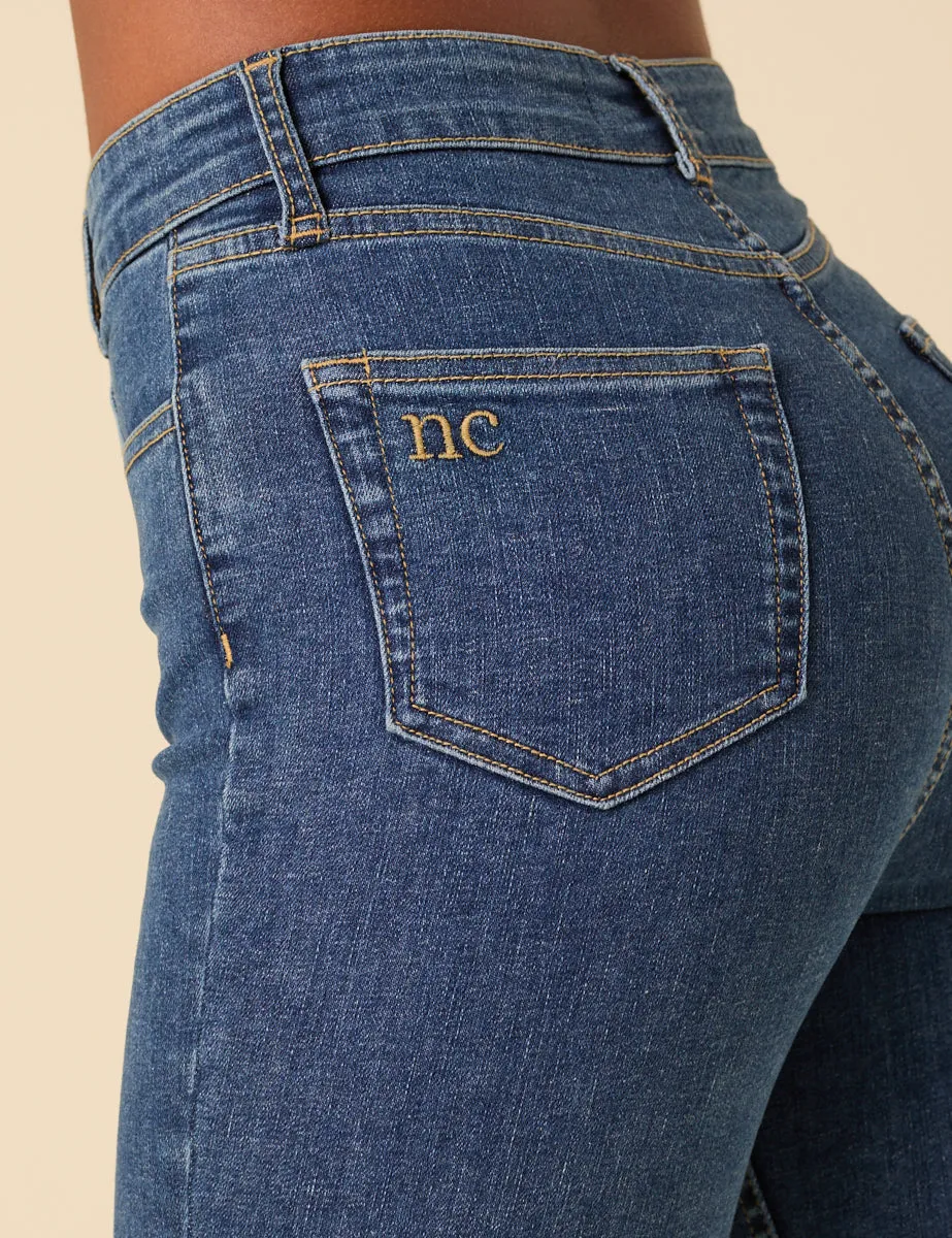 Blue Denim Capri Trousers sold by Nobody's Child product image thumbnail 3