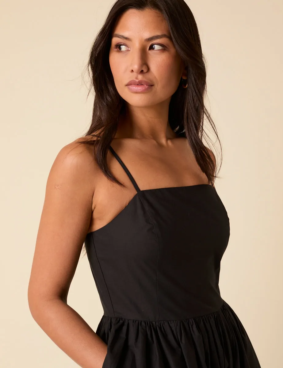 Black Madeline Midi Dress sold by Nobody's Child product image thumbnail 2