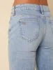 Blue Straight Leg Low Rise Jeans sold by Nobody's Child