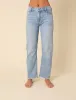 Blue Straight Leg Low Rise Jeans sold by Nobody's Child
