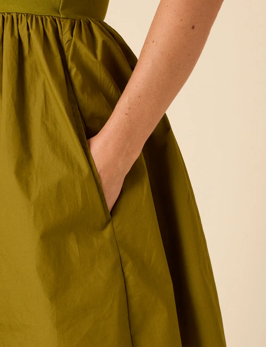 Green Colorado Mini Dress sold by Nobody's Child product image thumbnail 5