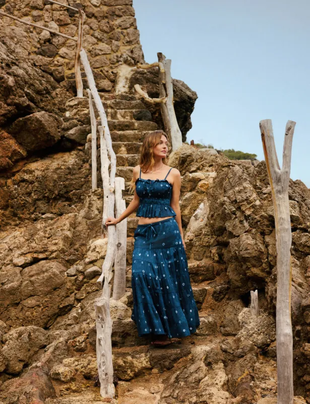 Blue Tie Dye Cami Top sold by Nobody's Child