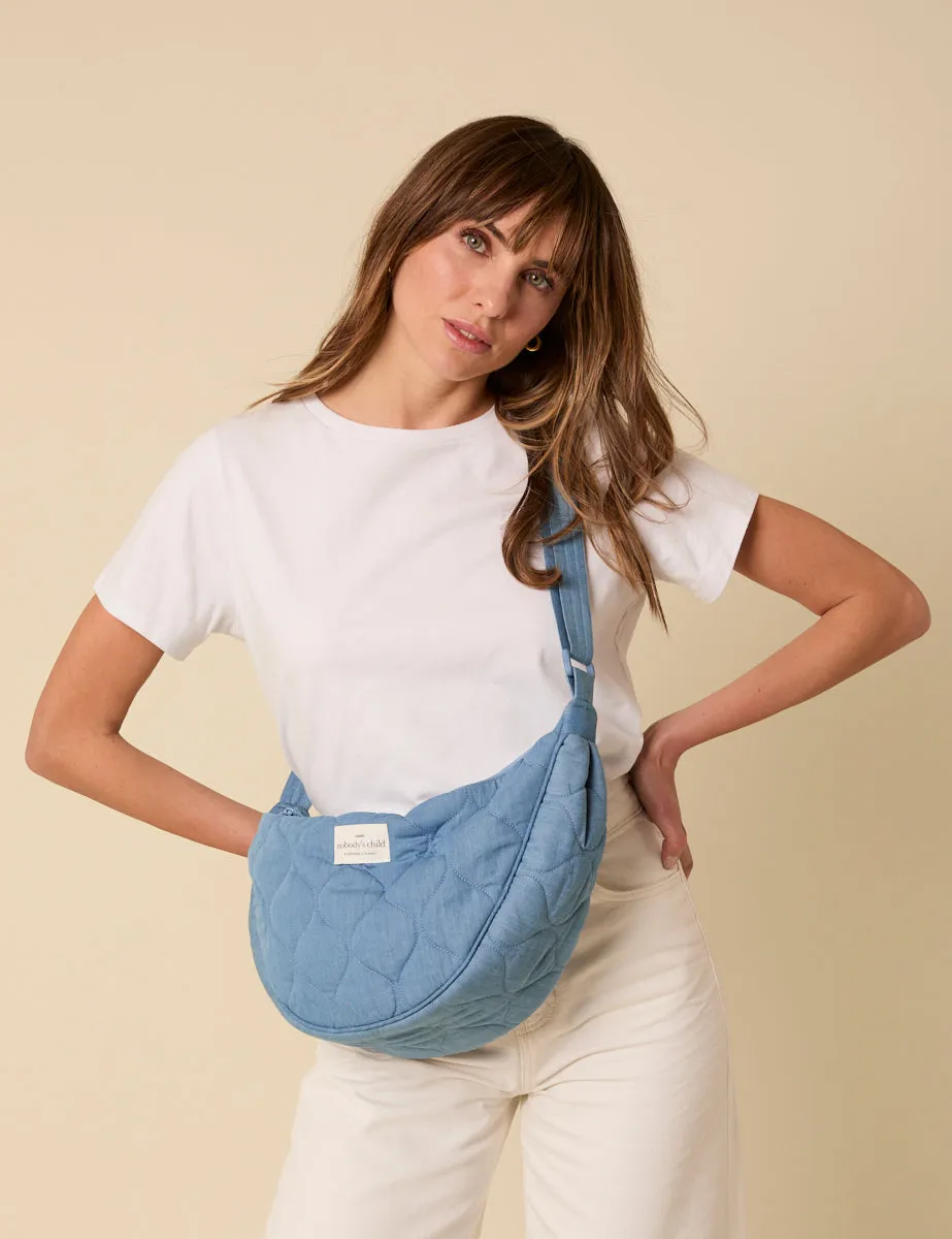 Blue Denim Denim Sling Bag sold by Nobody's Child product image thumbnail 2