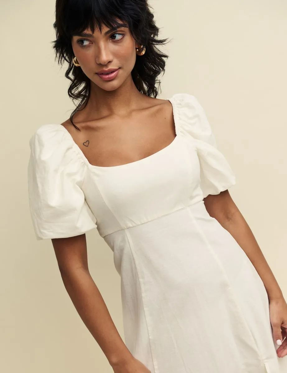 Cream Henri Midi Dress sold by Nobody's Child product image thumbnail 2