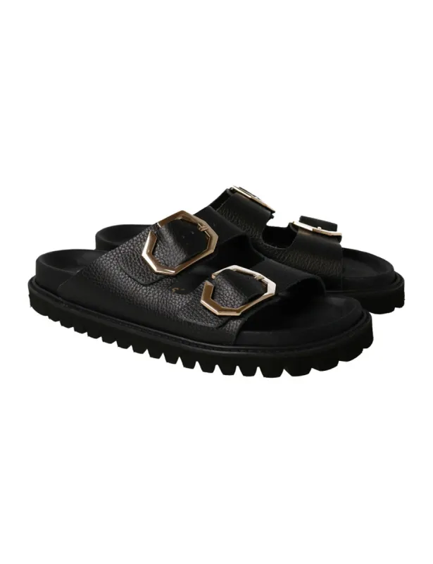Black Genuins Galia Sandals sold by Nobody's Child