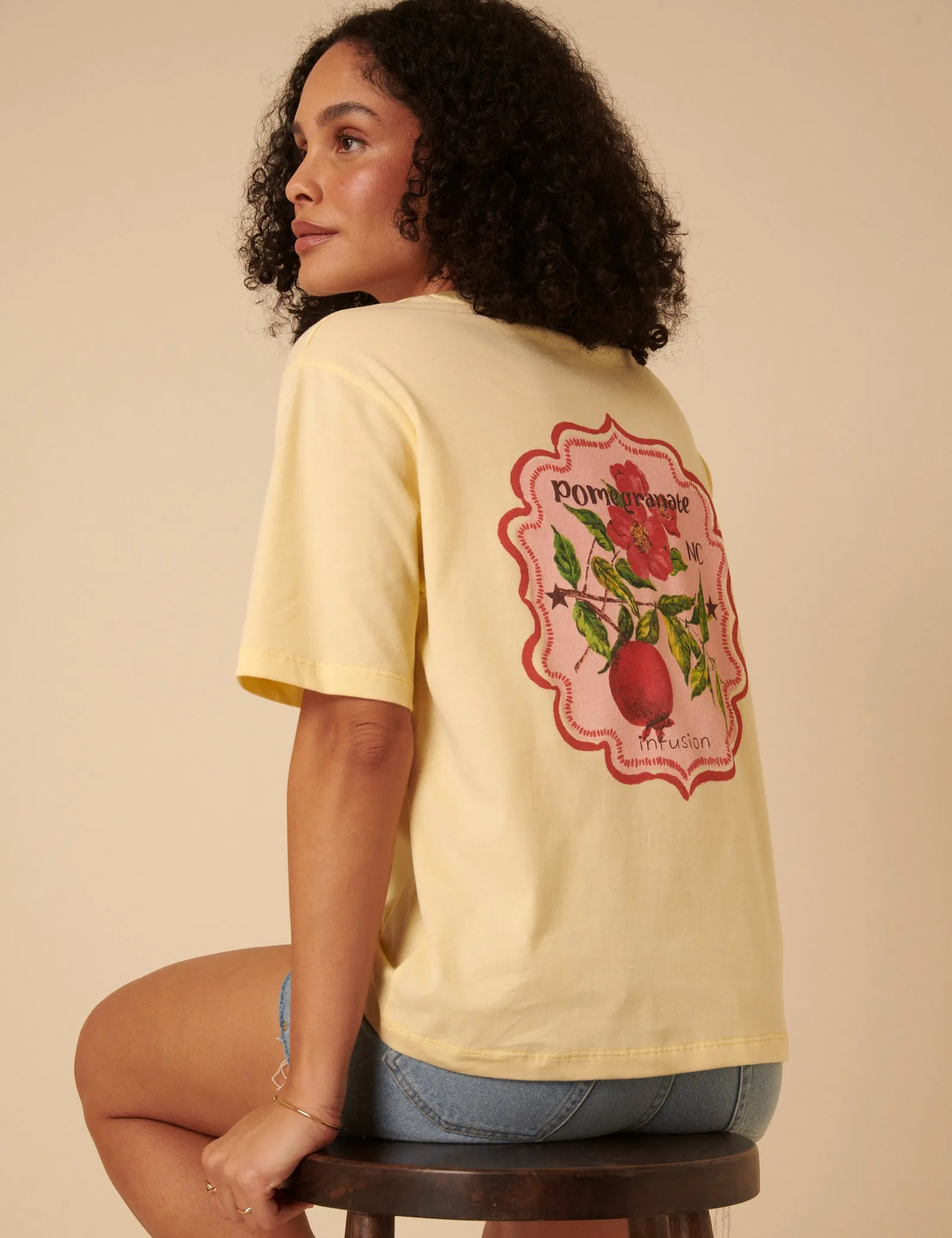 Yellow Graphic T-Shirt sold by Nobody's Child product image thumbnail 2