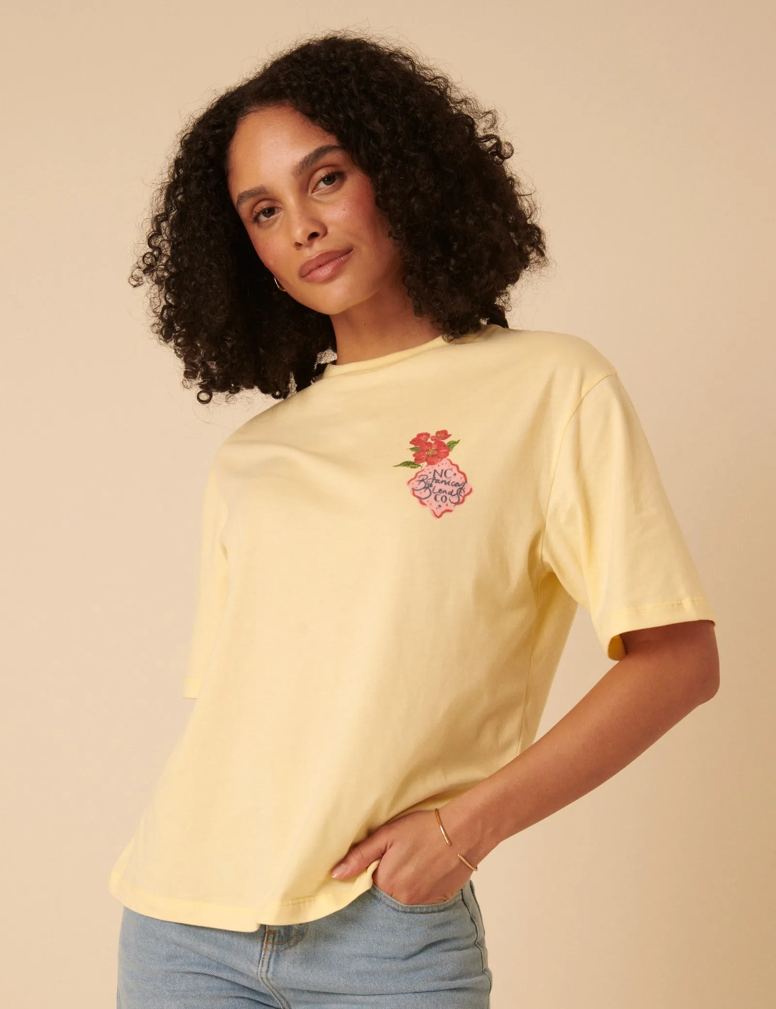 Yellow Graphic T-Shirt sold by Nobody's Child product image thumbnail 4