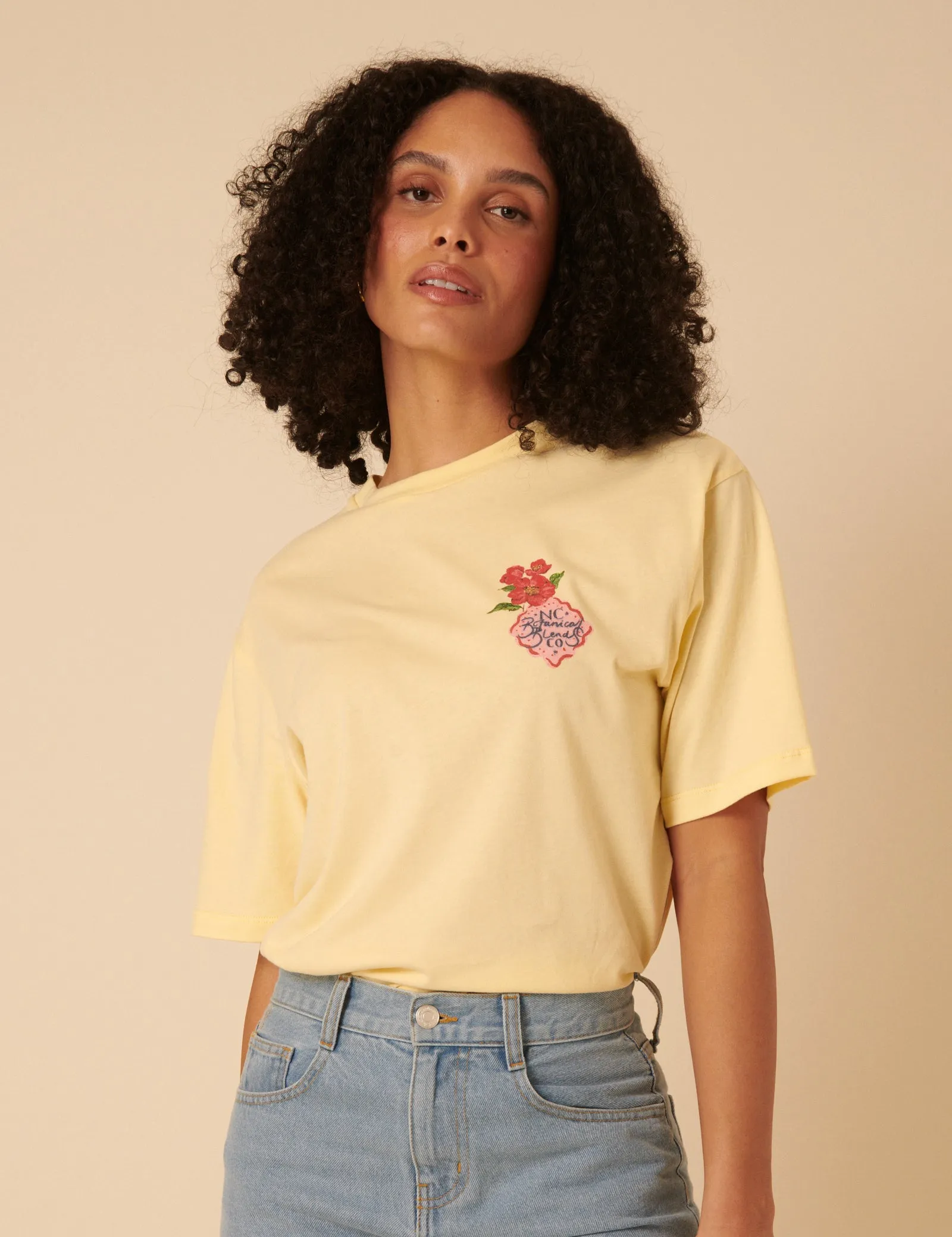 Yellow Graphic T-Shirt sold by Nobody's Child