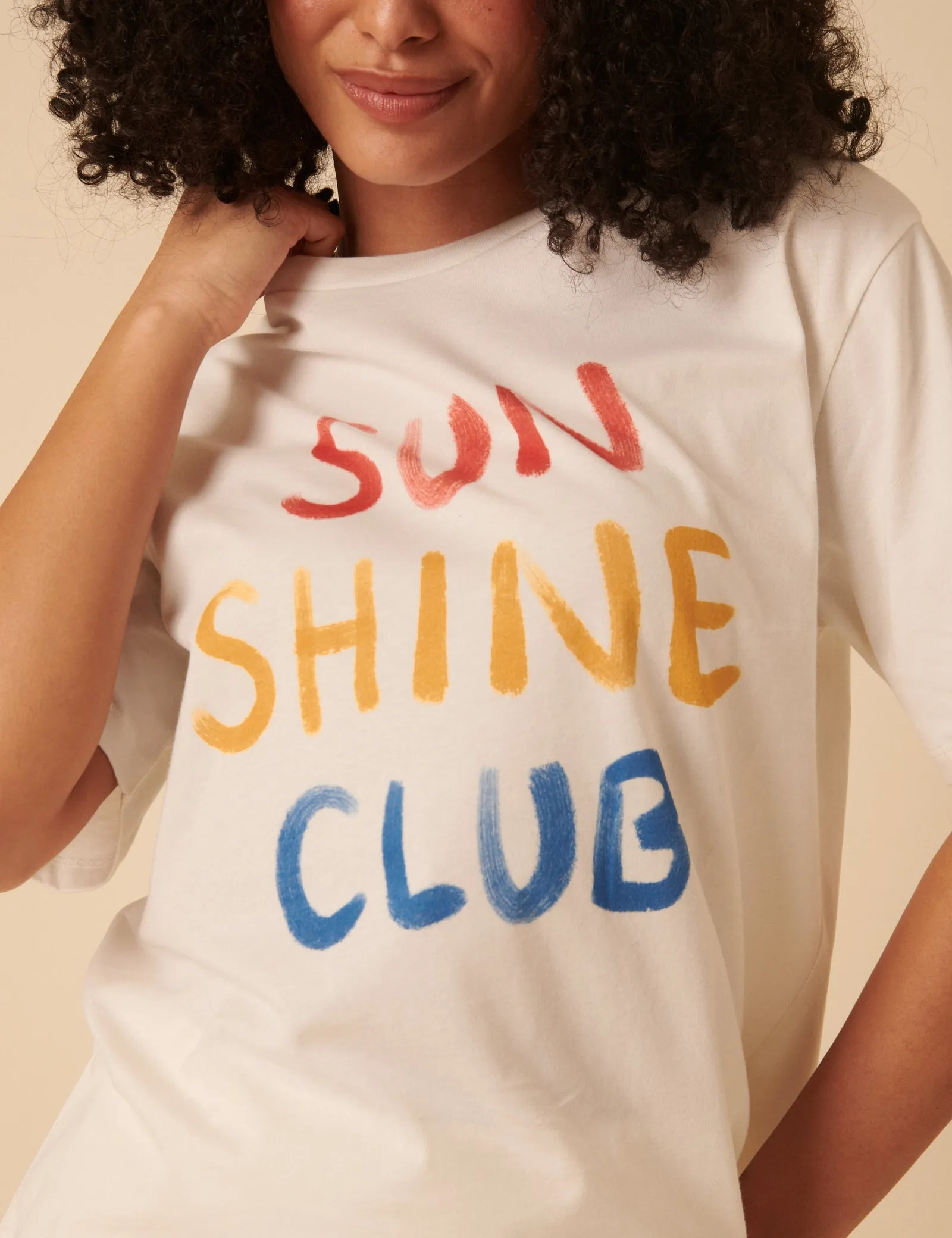 White Graphic T-Shirt sold by Nobody's Child product image thumbnail 4