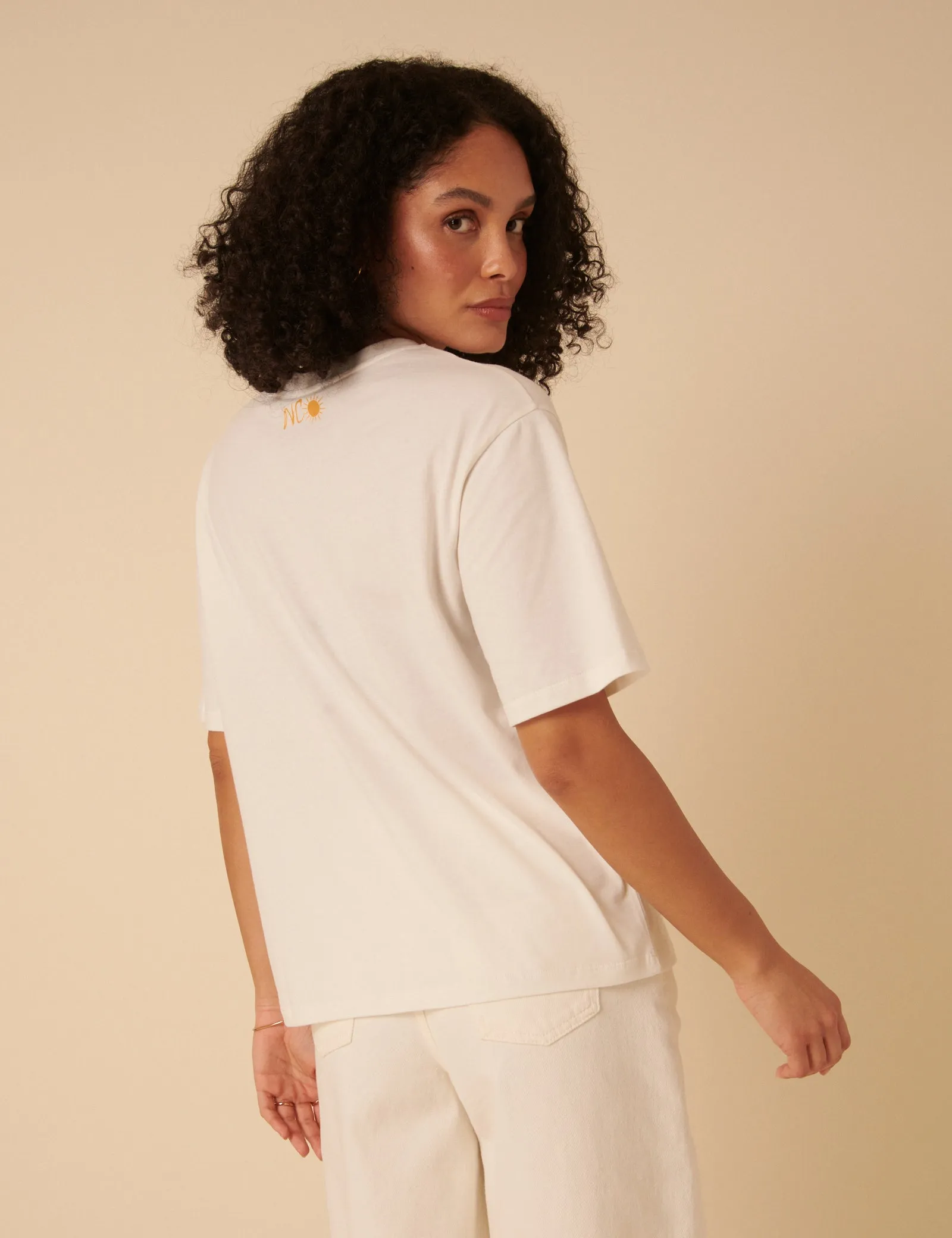 White Graphic T-Shirt sold by Nobody's Child product image thumbnail 5