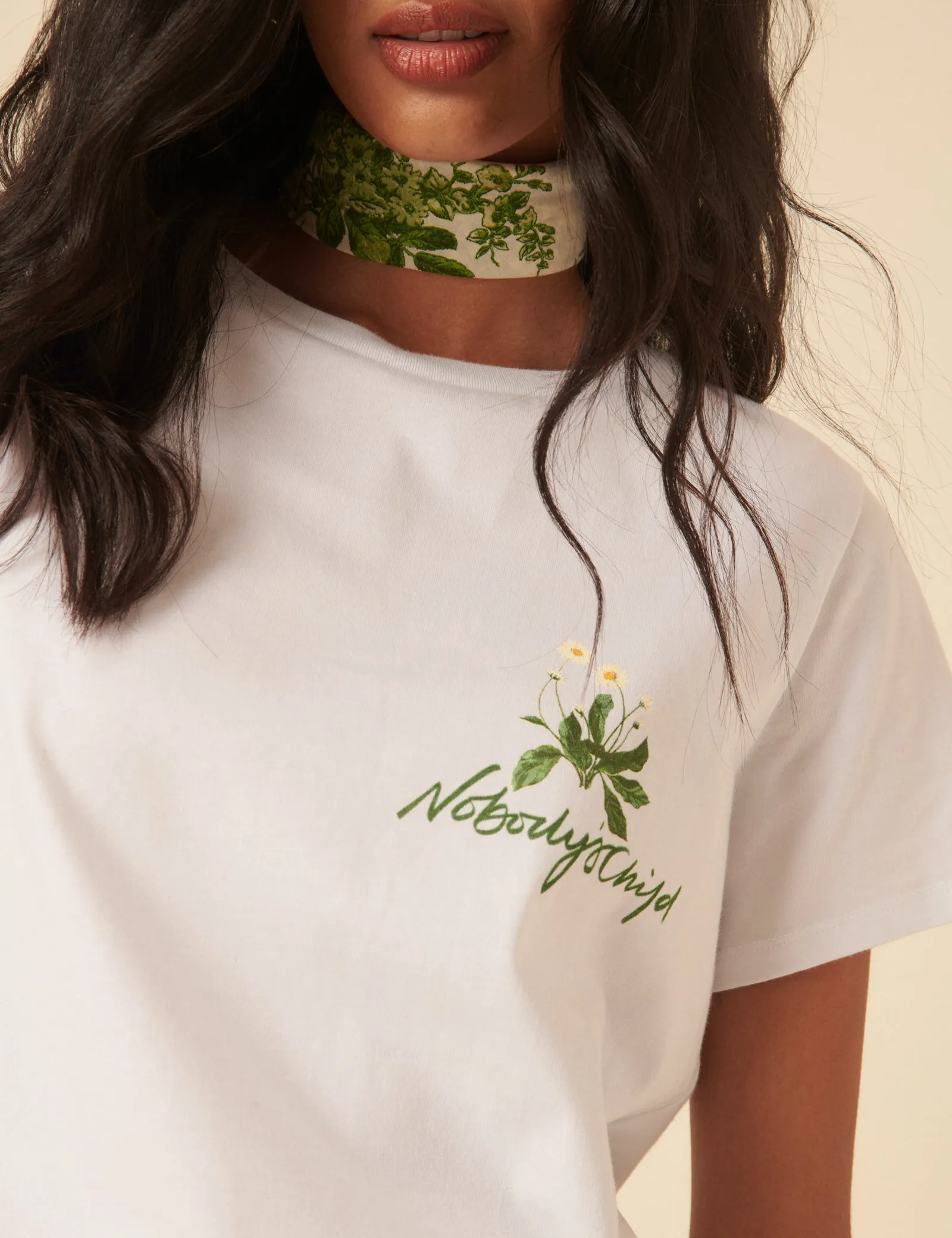 White Fruit Graphic T-Shirt sold by Nobody's Child product image thumbnail 4