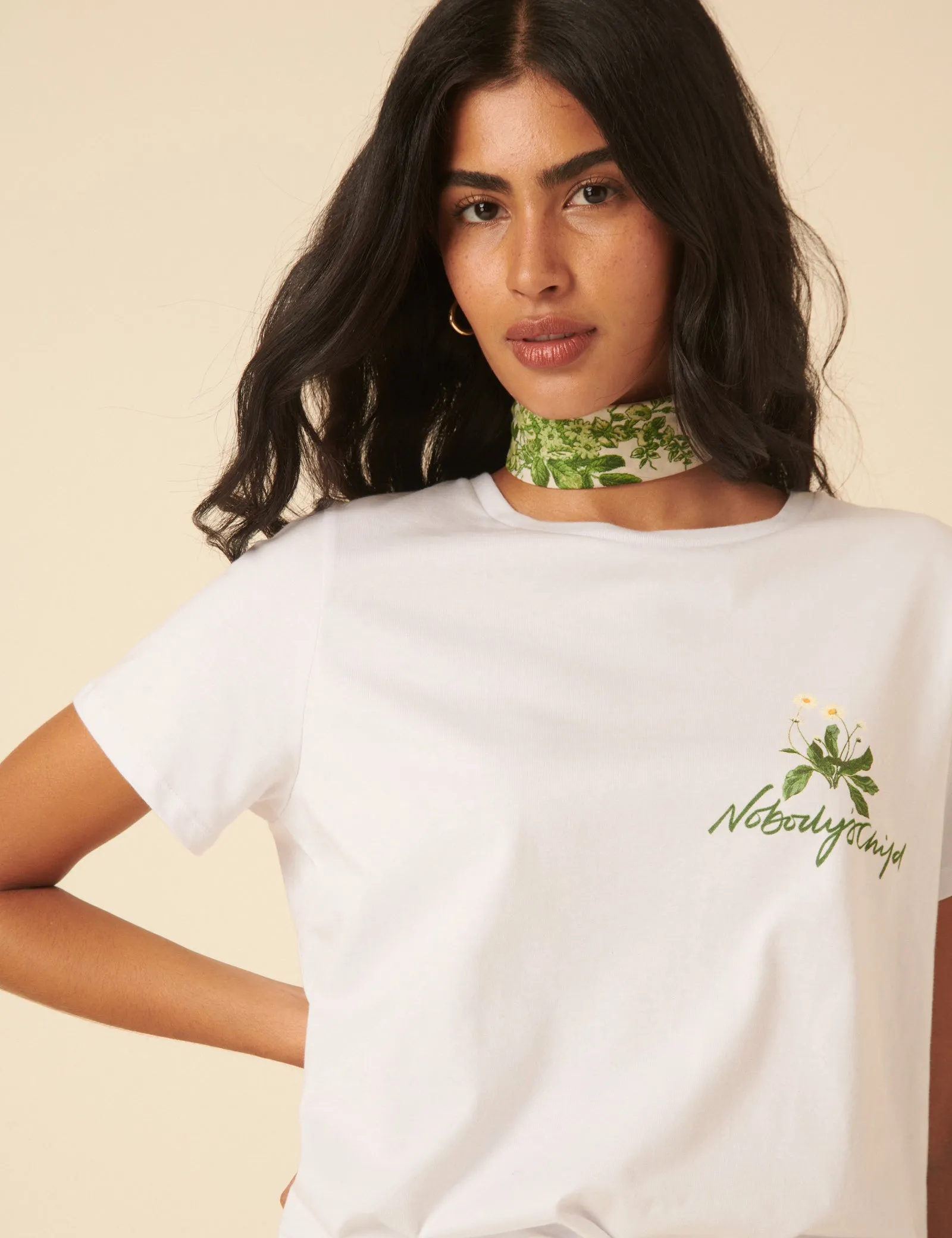 White Fruit Graphic T-Shirt sold by Nobody's Child product image thumbnail 3