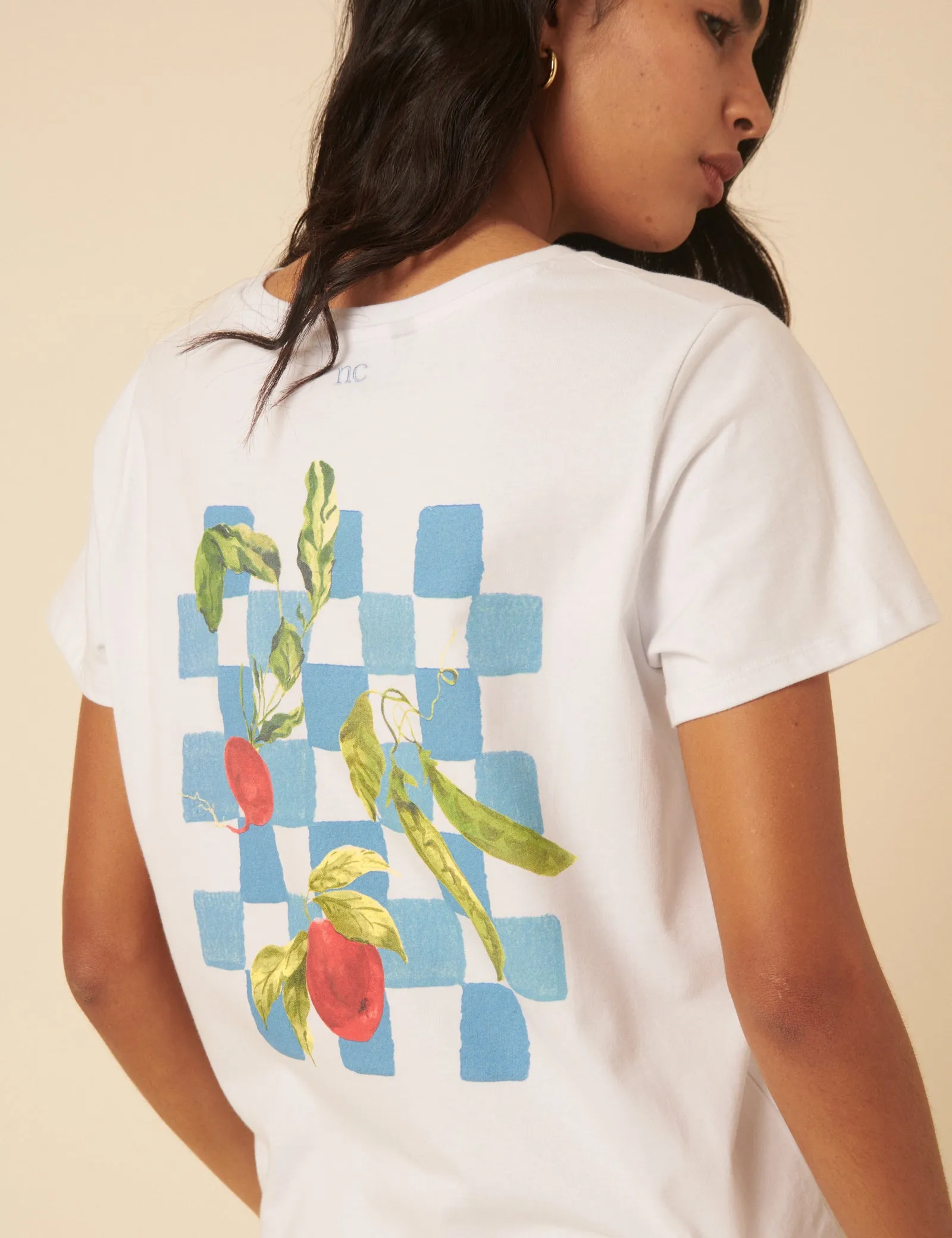 White Fruit Graphic T-Shirt sold by Nobody's Child product image thumbnail 2