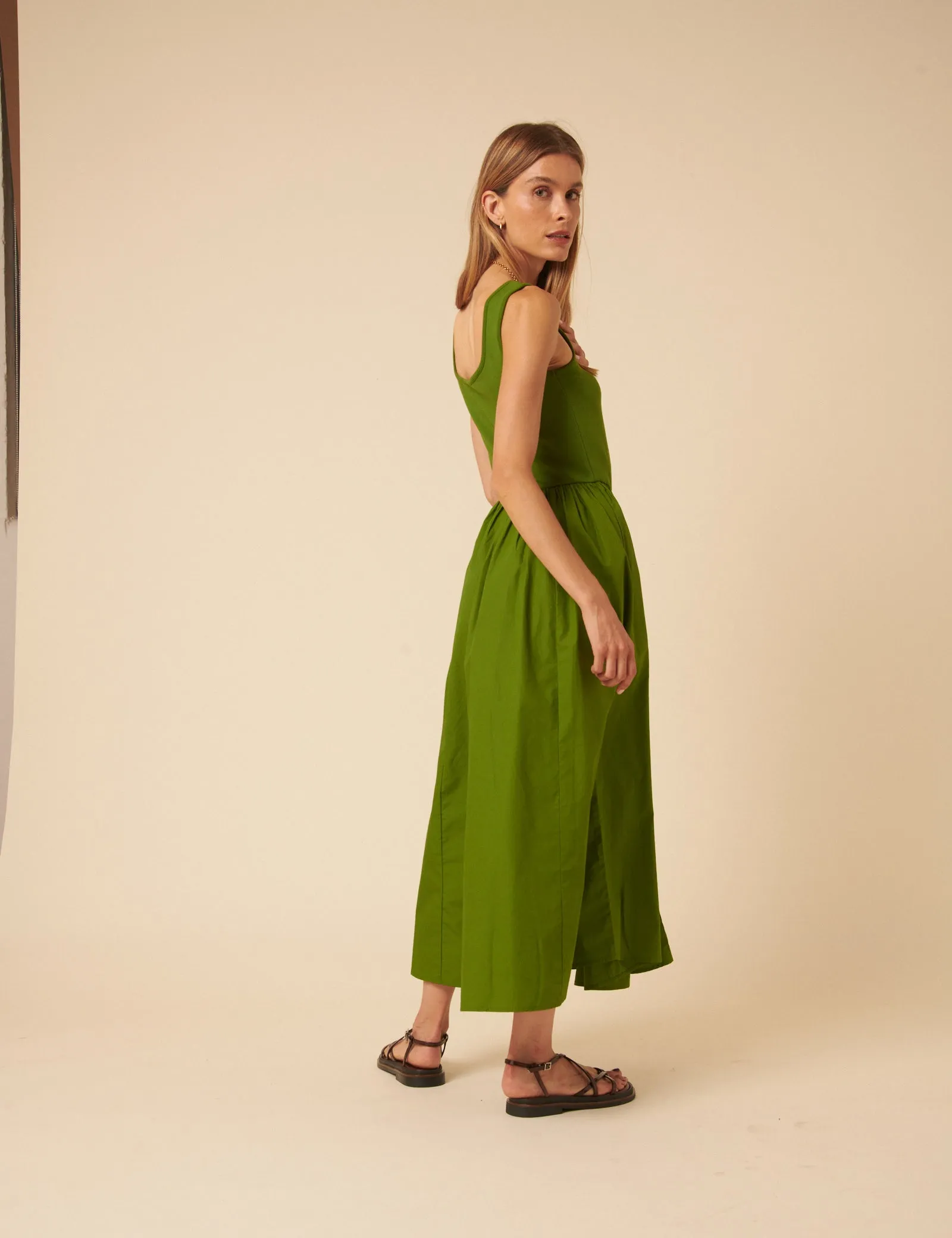 Green Colorado Midi Dress sold by Nobody's Child product image thumbnail 4