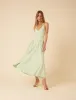 Mint Green Halter Neck Amie Midi Dress sold by Nobody's Child