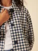 Blue Gingham Swing Jacket sold by Nobody's Child