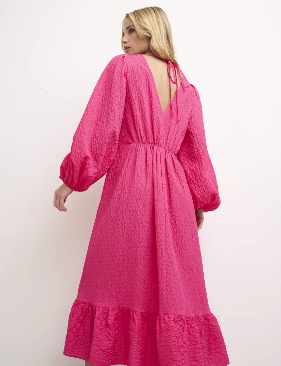 Ammie Long Sleeve Midi Dress sold by Nobody's Child product image thumbnail 4