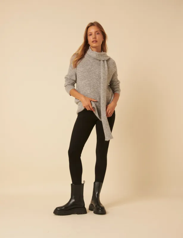 Black High Waisted Everyday Leggings sold by Nobody's Child