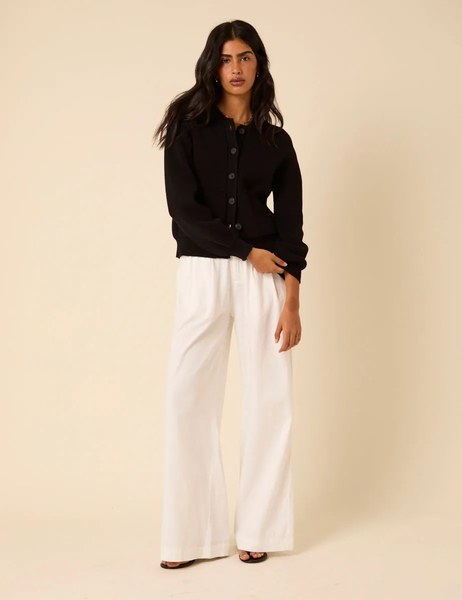 Black Knitted Cardigan sold by Nobody's Child product image thumbnail 2