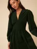 Olive Green Cord Starlight Mini Dress sold by Nobody's Child