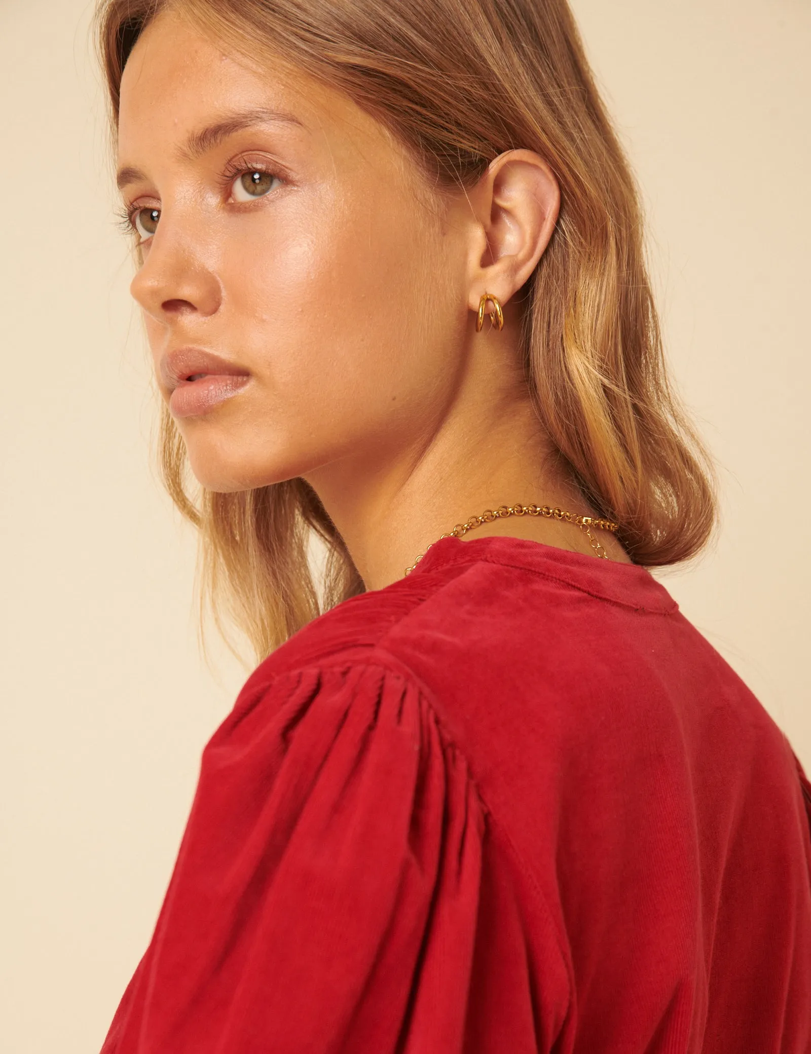 Red Cord Starlight Mini Dress sold by Nobody's Child product image thumbnail 4