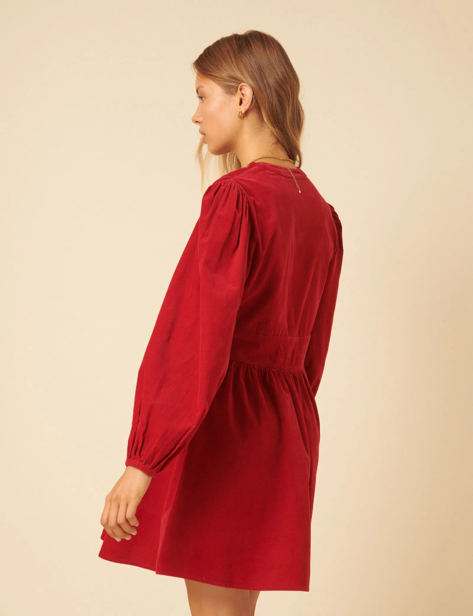 Red Cord Starlight Mini Dress sold by Nobody's Child product image thumbnail 5