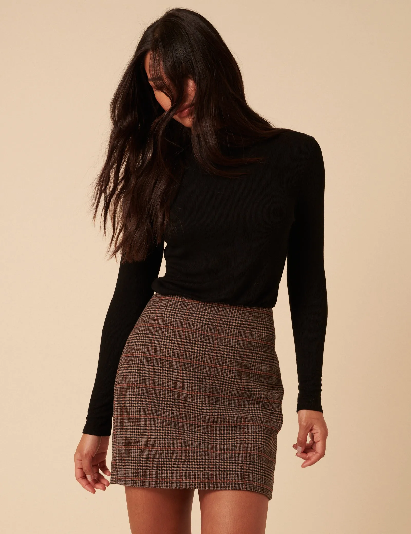 Heritage Check Mini Skirt sold by Nobody's Child product image thumbnail 2
