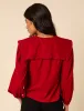 Red Cord Peter Pan Collar Blouse sold by Nobody's Child