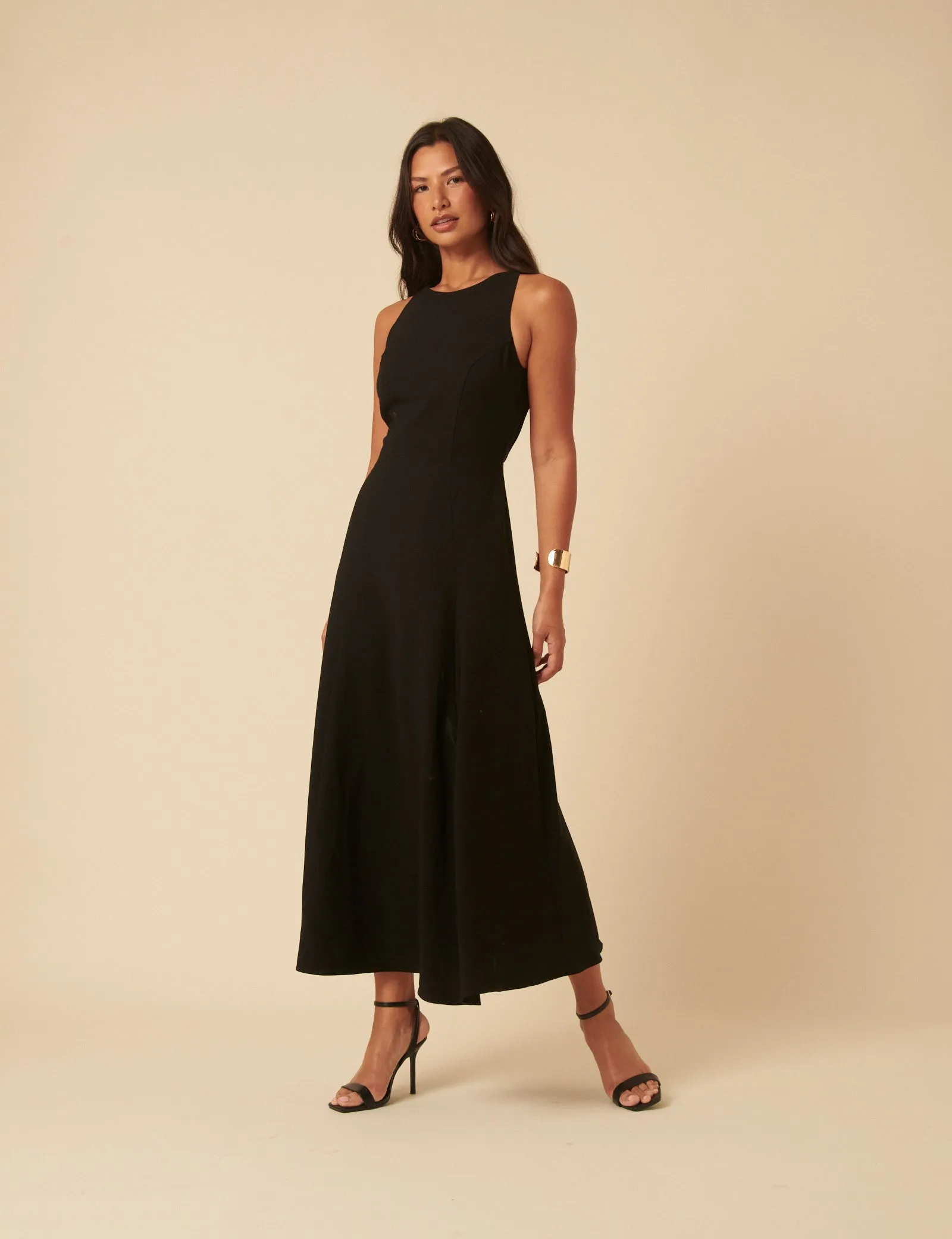 Black Reign Midi Dress sold by Nobody's Child product image thumbnail 3