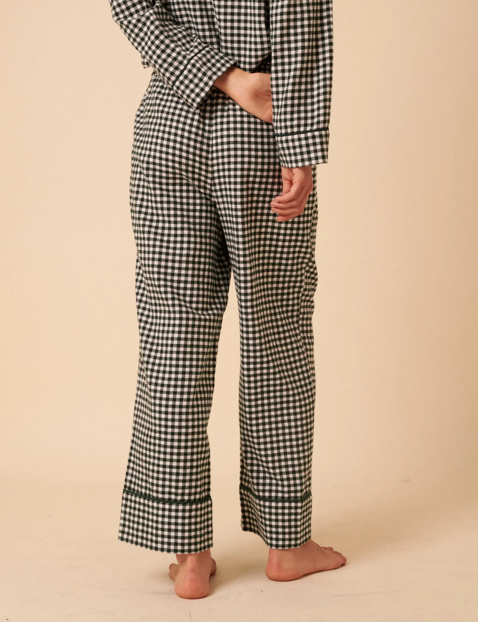 Forest Green Check Pyjama Trousers sold by Nobody's Child product image thumbnail 5
