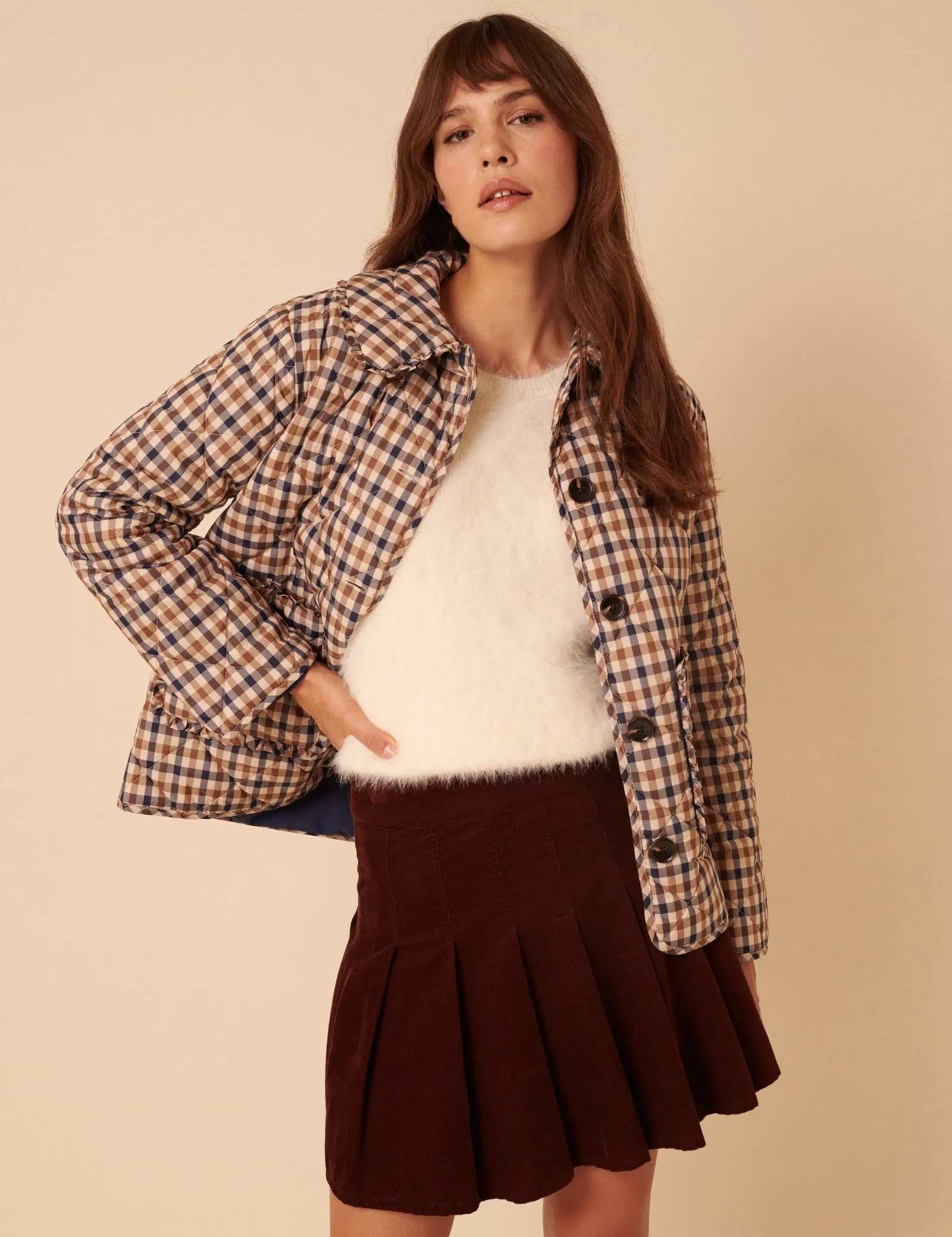 White Fluffy Short Sleeve Knitted Top sold by Nobody's Child product image thumbnail 4