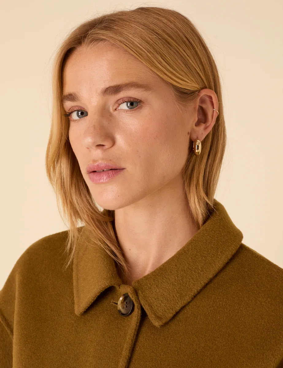 Gold Plated Chunky Hoops sold by Nobody's Child product image thumbnail 3