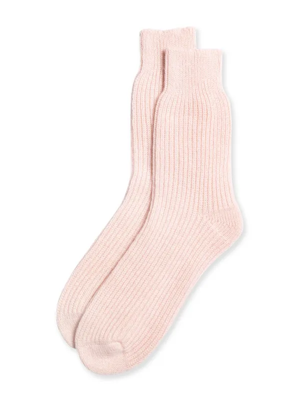 Pink Wool Blend Socks sold by Nobody's Child