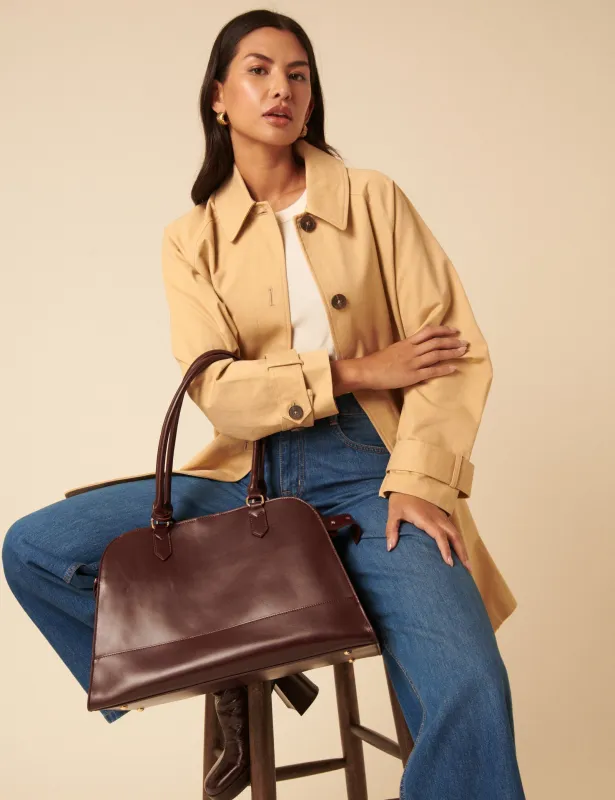 Burgundy Leather Doctors Bag sold by Nobody's Child