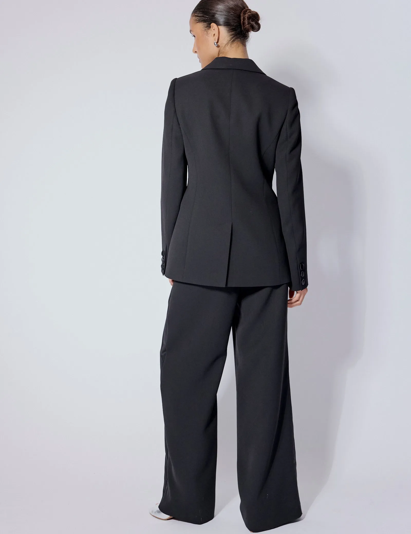 Black Tuxedo Blazer sold by Nobody's Child product image thumbnail 5