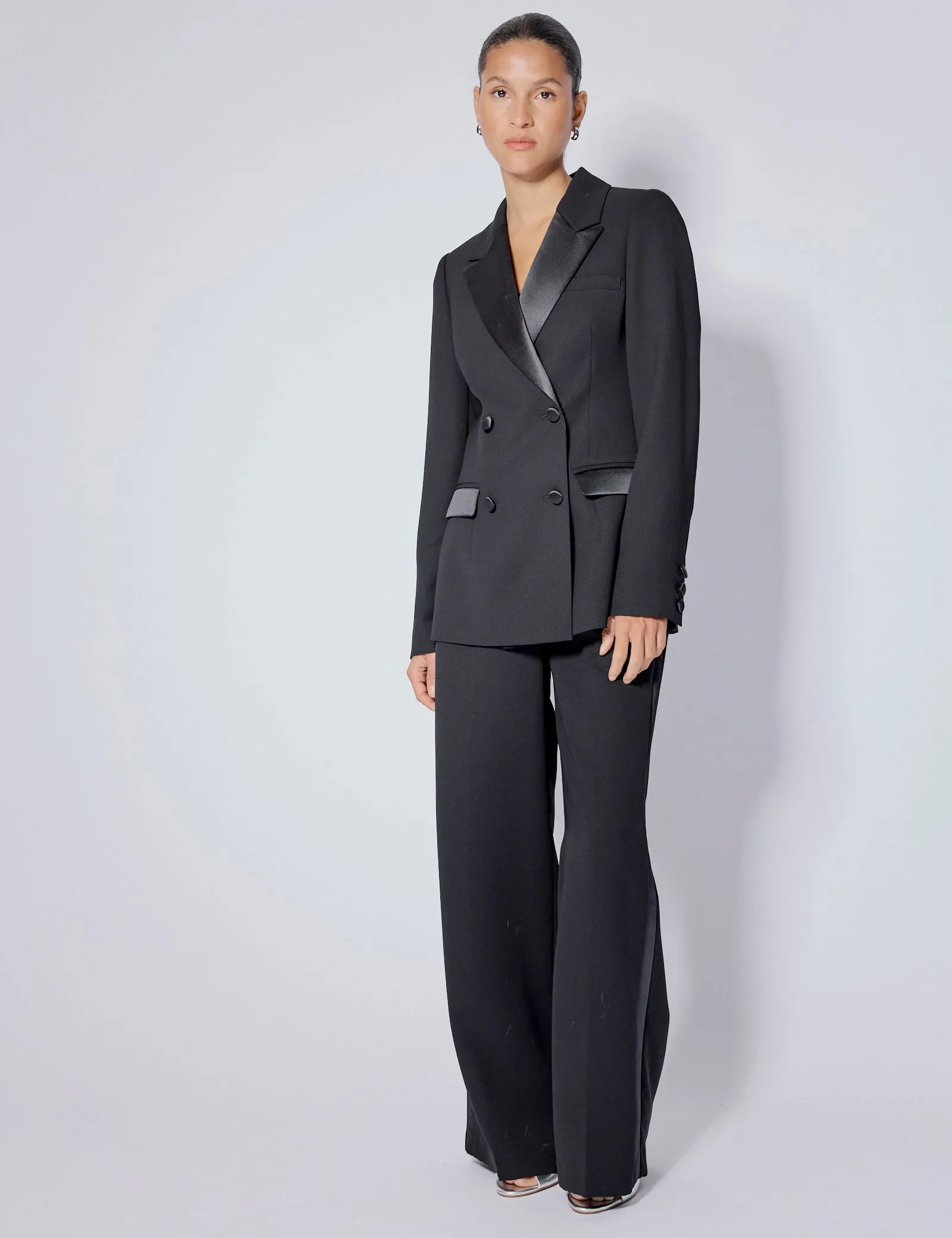 Black Tuxedo Blazer sold by Nobody's Child product image thumbnail 3
