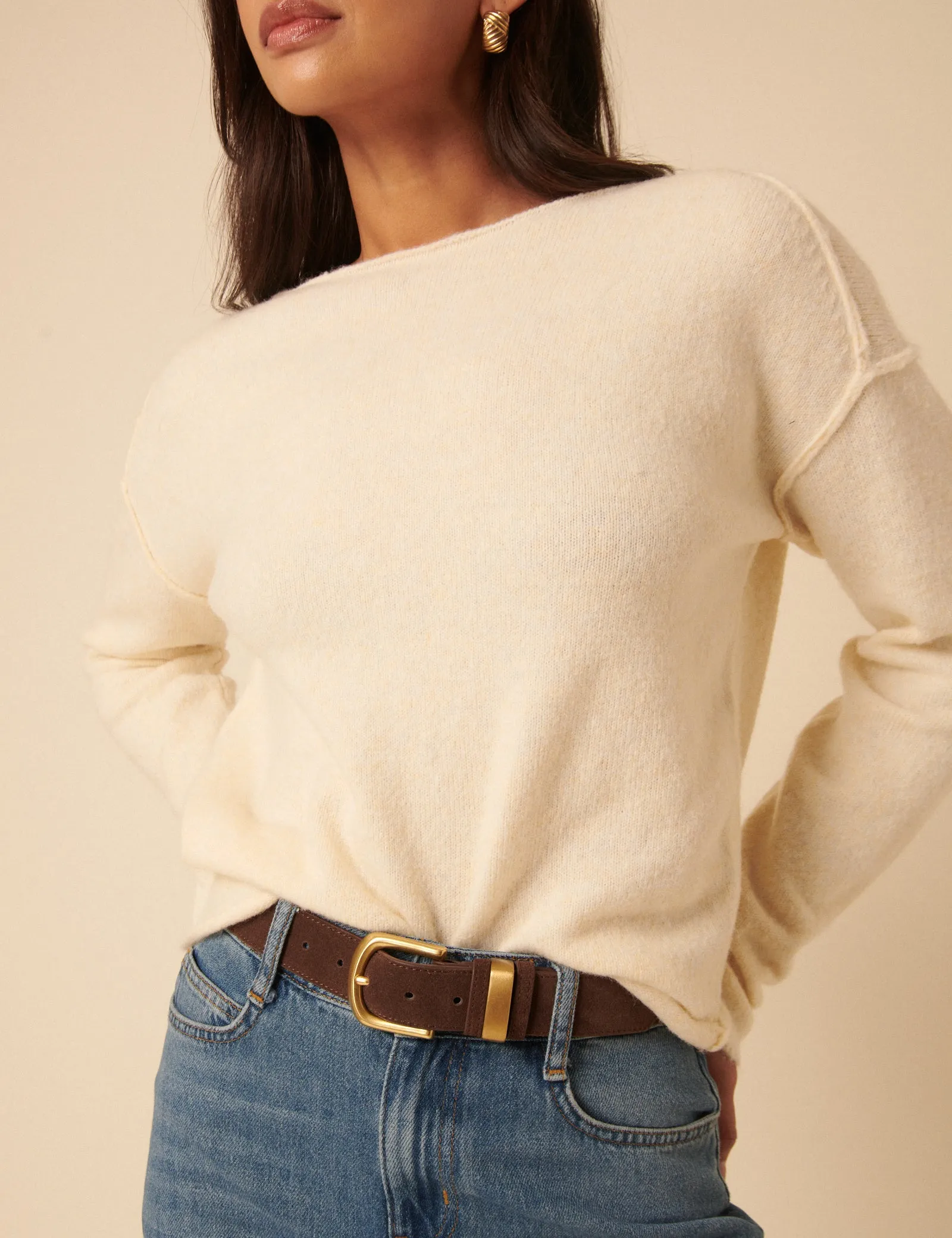 Brown Suede Belt sold by Nobody's Child product image thumbnail 4