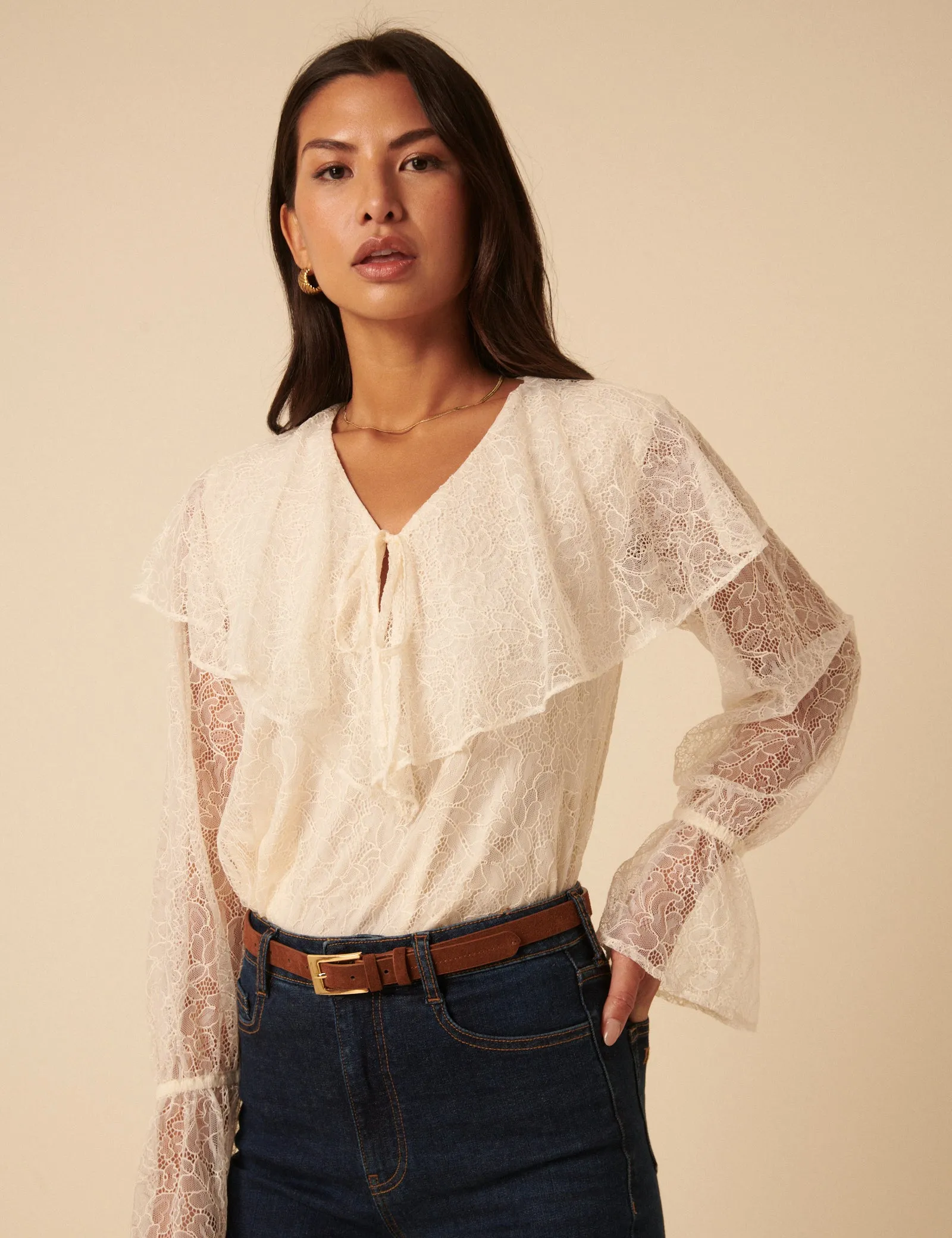 Brown Suede Skinny Belt sold by Nobody's Child product image thumbnail 5