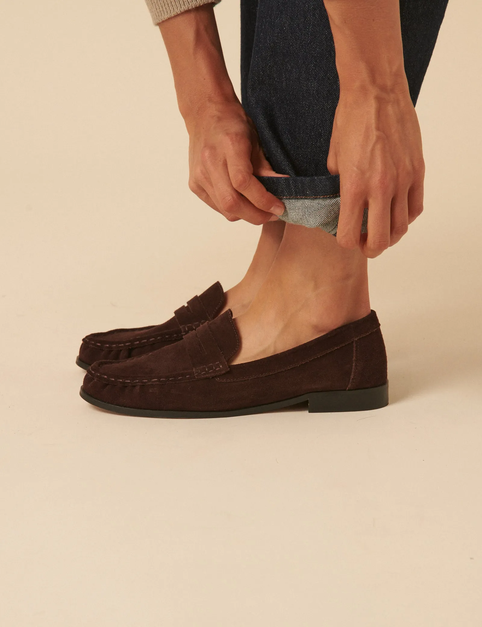 Brown Suede Loafers sold by Nobody's Child product image thumbnail 4