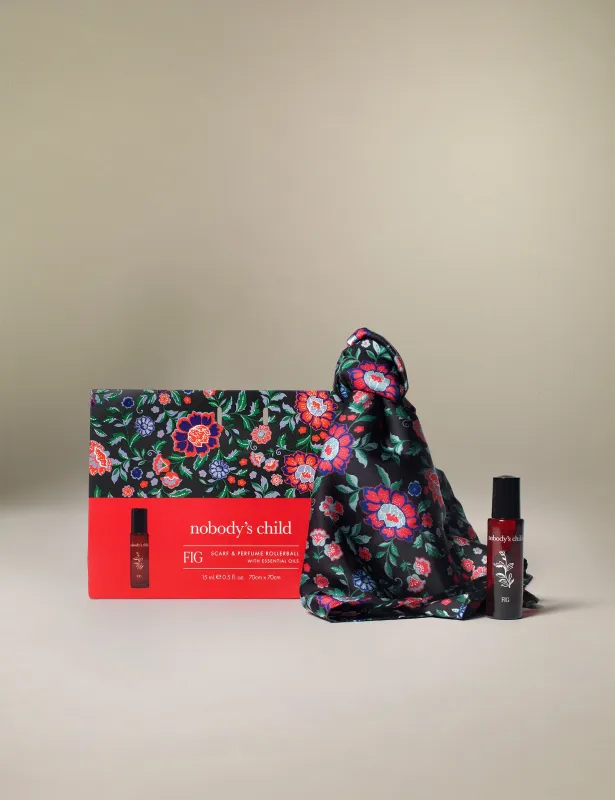 Scarf & Perfume Rollerball Set made by Nobody's Child